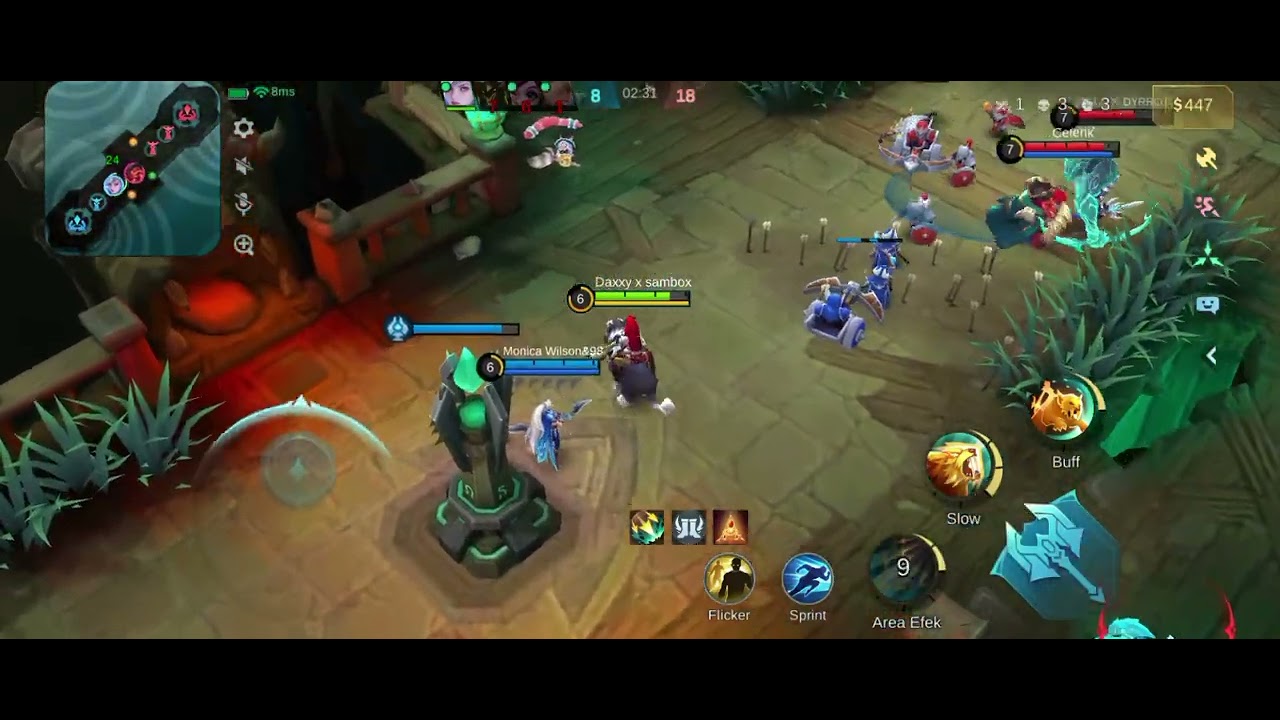 Aku main brawl mlbb maaf bot