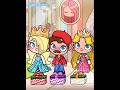 Rosalina vs Mario vs Princess Peach#avatarworld#trending#fyp#foryou#shorts