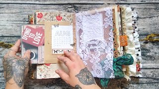 Junk Journal With Me | Ep 50 | Journaling Process