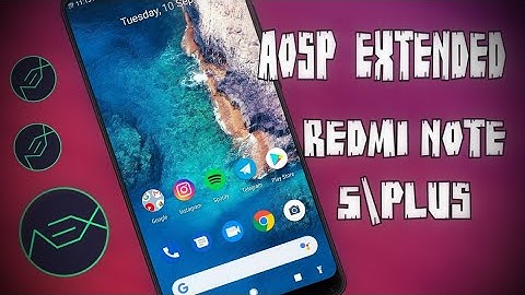AOSP extended os || full review || Redmi note 5\5plus || android 9.0 ||
