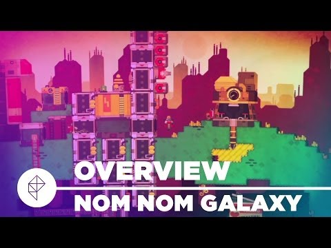 Video: Pixeljunk PC-spil Nom Nom Galaxy Tilføjer Mange Flere Indhold