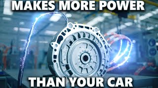 This Small Motor Weighs 24Kg And Produces 270Hp.