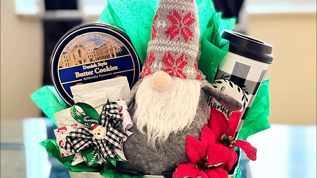 High End Christmas Gift Basket From Dollar Tree 2022/ Selling Gift
