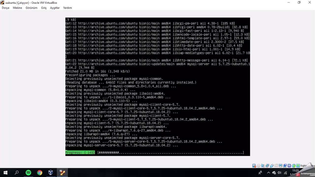 Ubuntu Server Apache2 PHP ve MySQL Kurulum - YouTube