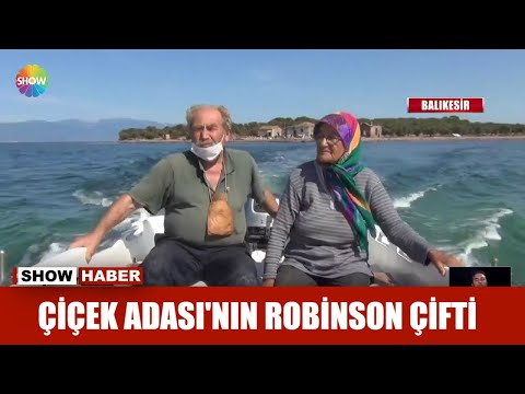 Çiçek Adası'nın robinson çifti