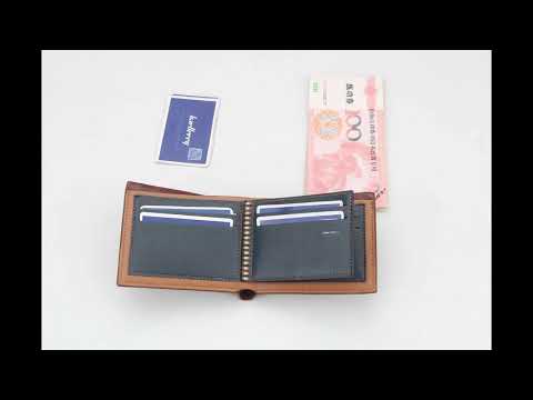 Ví Nam Da Pu Cao Cấp Baellerry Phong Cách Hàn Quốc WE5 (Có Tặng Kèm Hộp)