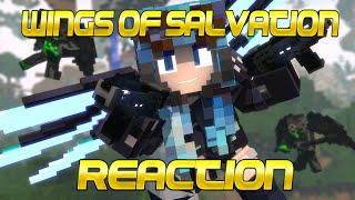Wings Of Salvation - A Minecraft Original Music Video Reaction