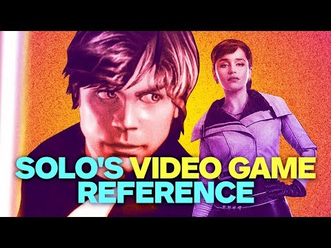 Solo's Unexpected Star Wars Video Game Reference Explained