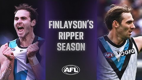 Every goal Jeremy Finlayson kicked in 2023 | Leading Goal Kickers