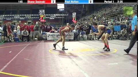 145 Shane Sosinski vs. Paul Hutton