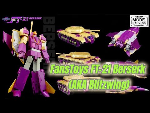 ♡ FANTASTICS FansToys FT-21 Berserk (AKA Blitzwing) Review #transformers