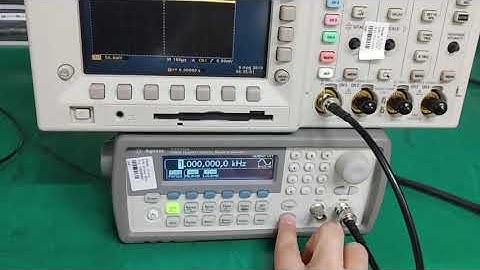 33220A Agilent Function Generator  Test
