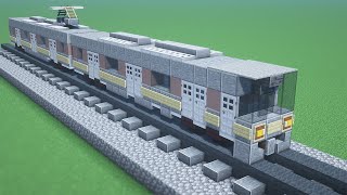 【マイクラ】電車の作り方 / 223系 / 新快速【乗り物】[Minecraft Tutorial] Train / Series 233