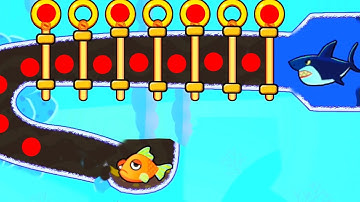 save the fish / pull the pin level android game save fish pull the pin | Mobile Game