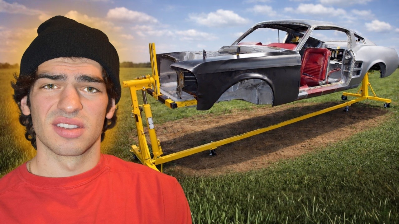 Converting a 1967 Mustang Coupe Into a Fastback (So We Flipped It Over)