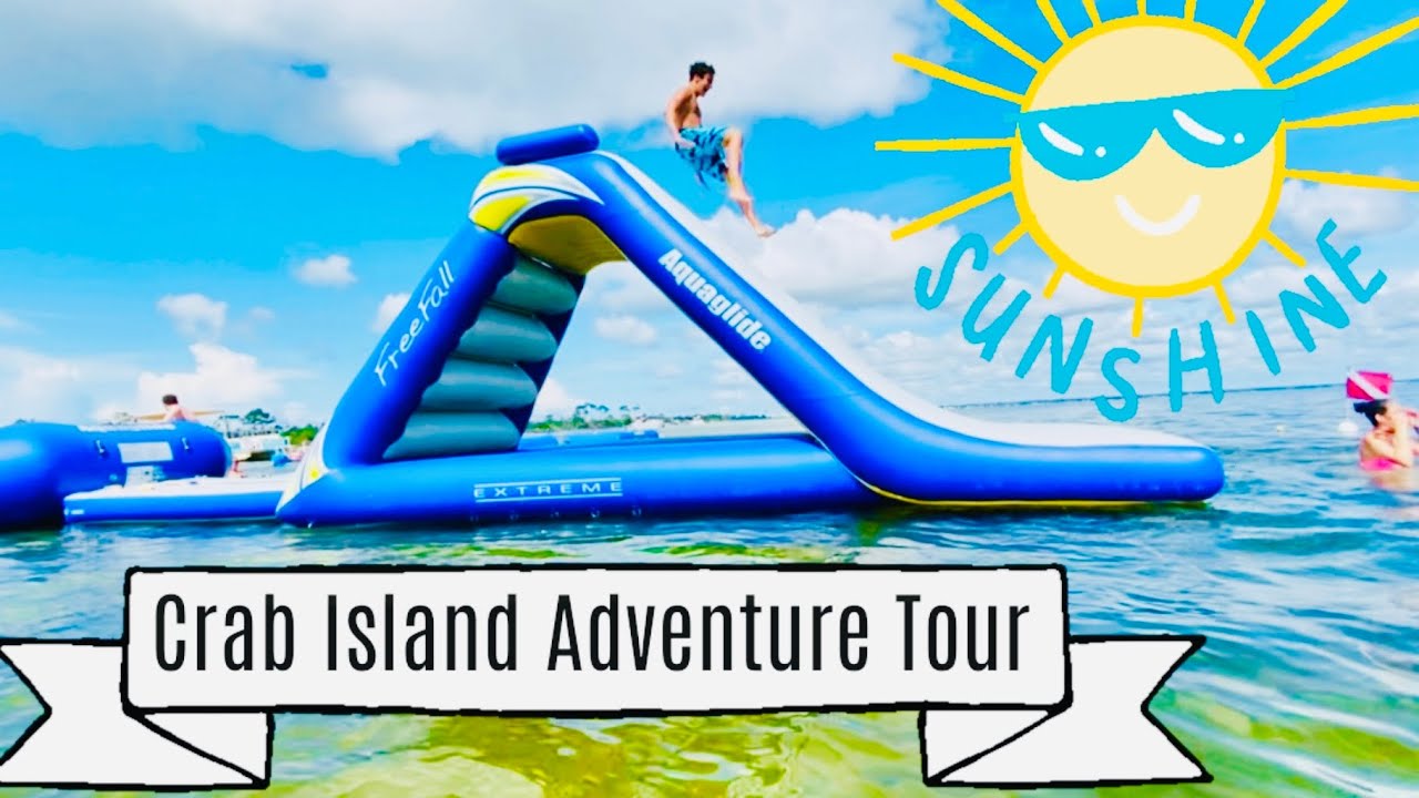Crab Island Company Adventure Tour Express Destin Fl YouTube