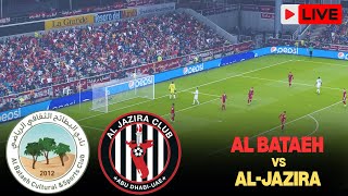 🔴 LIVE | Al Bataeh vs Al-Jazira | UAE Pro League Full Match | Simulation Gaming Video