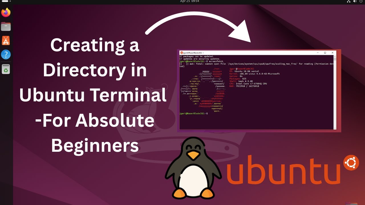 How to Create a Directory in Linux/Ubuntu Terminal — Step-by-Step for Beginners