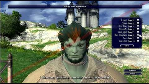 Final Fantasy XIV Exclusive Gameplay - Creating a Character [1/2]