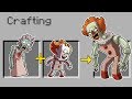 Minecraft - GRANNY + PENNYWISE = RUN! (IT THE CLOWN)