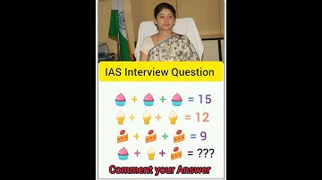 IAS Interview math puzzle 🧩 #motivation #maths #mathstricks #upsc #viral #puzzle