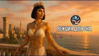 ЛЕКЦИЯ ДЛЯ СНА🌙 Клеопатра - История Роковой Правительницы Египта