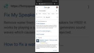 Google tricks to take out water from your phone speaker screenshot 3