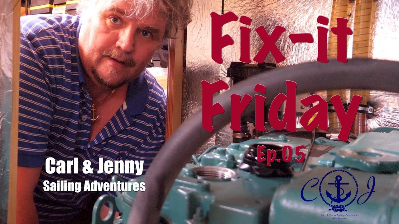 How to change the oil on a Volvo Penta D2-55 diesel engine – Carl and Jenny