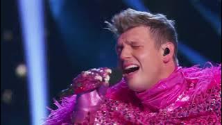 Crocodile 'Nick Carter' - Open Arms (Masked Singer S4E13 Reveal)