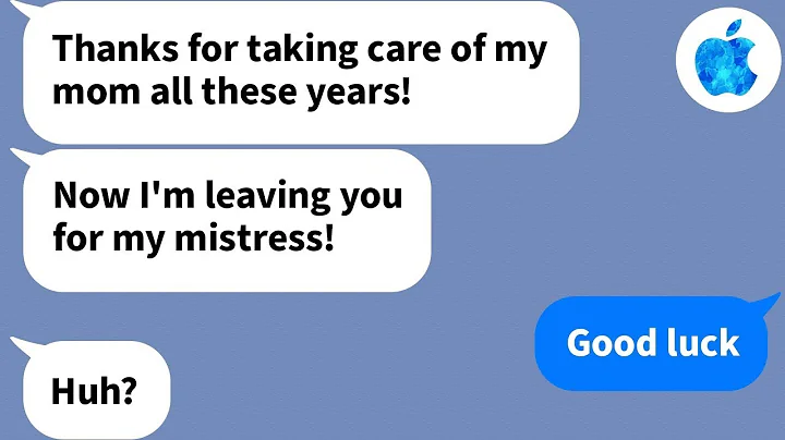 【Apple】My husband left me for his mistress while I was sick in the hospital (and lost everything).