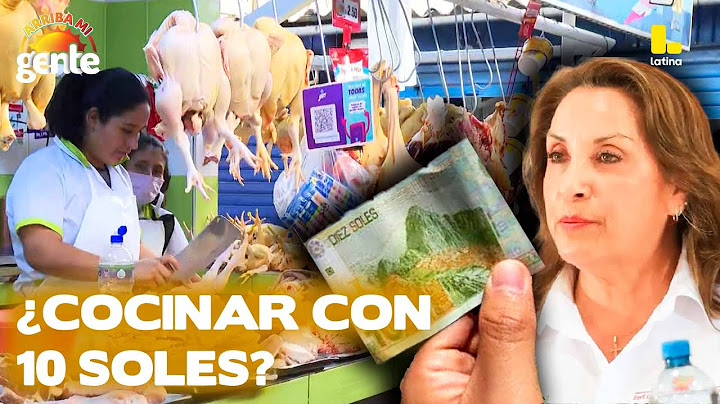 ¿Se puede cocinar con 10 soles? Esto responden las amas de casa a Dina Boluarte l Arriba Mi Gente