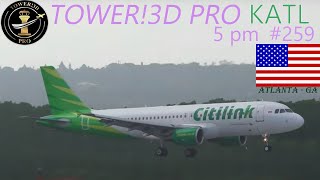 Three viewers requests included in this one Atlanta Georgia Tower!3D Pro (modified*) KATL @ 5pm