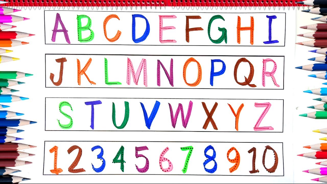 A for apple b for ball,abcd,ABC alphabet song, abcd, phonics sounds,अ ...