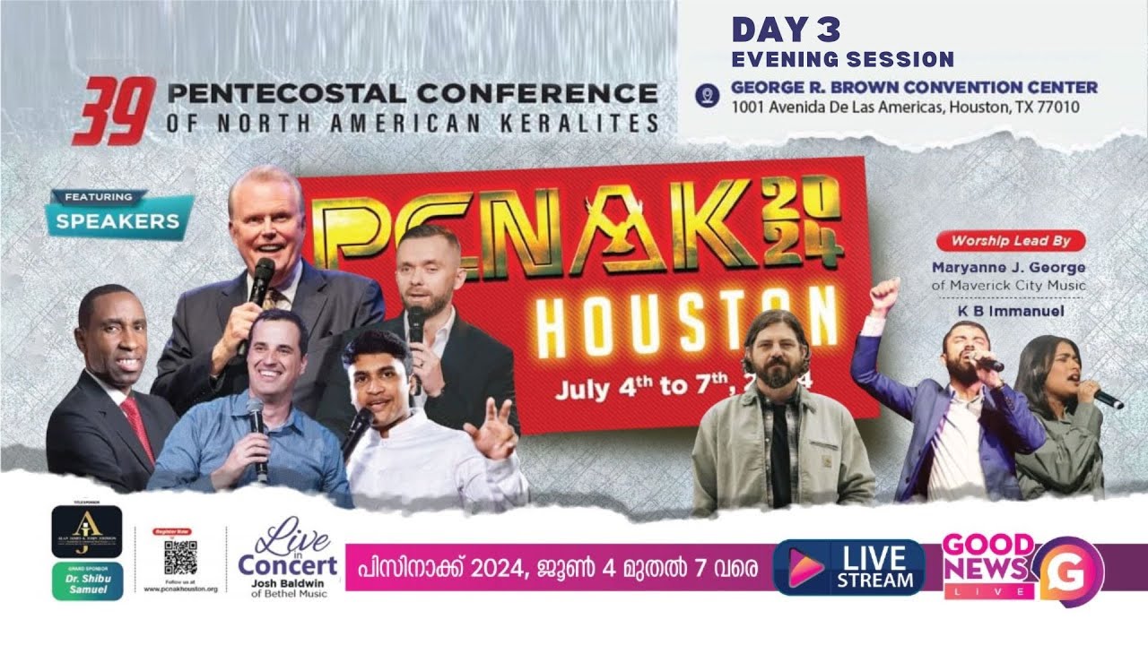 PCNAK 2024 | DAY 3 | EVENING SESSION | HOUSTON - YouTube