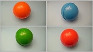Surprise Eggs with Kinder Egg Inside! Learn Colours with 4 Giant Surprise Nesting Eggs!