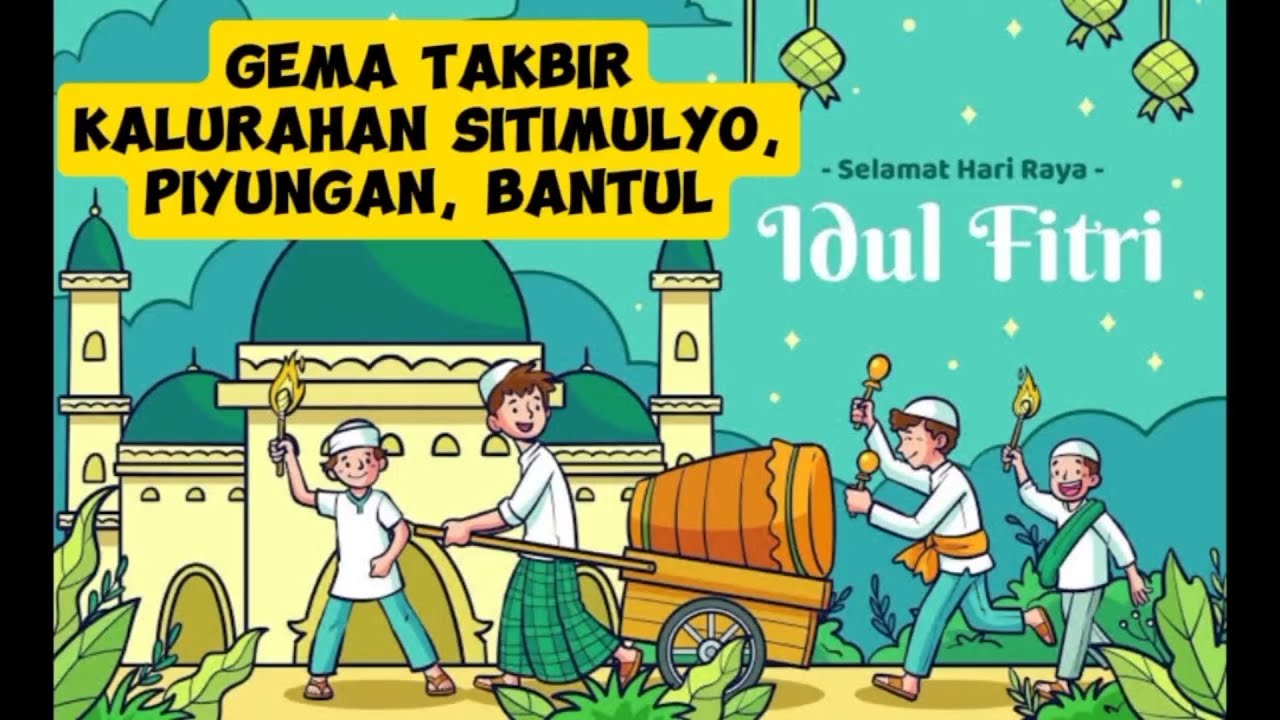 🔥Gema Takbir || DESA SITIMULYO, PIYUNGAN, BANTUL || Idul Fitri 1445 H🔥 @losykchannel9744