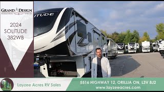 2024 Grand Design Solitude 382WB  Wrote a Greek Tragedy About This One!  Layzee Acres RV Sales