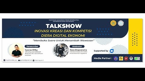 Talkshow Informatika UPY 2021