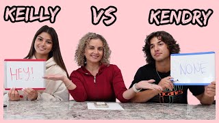 WHO KNOWS OUR MOM BETTER?KEILLY VS KENDRY