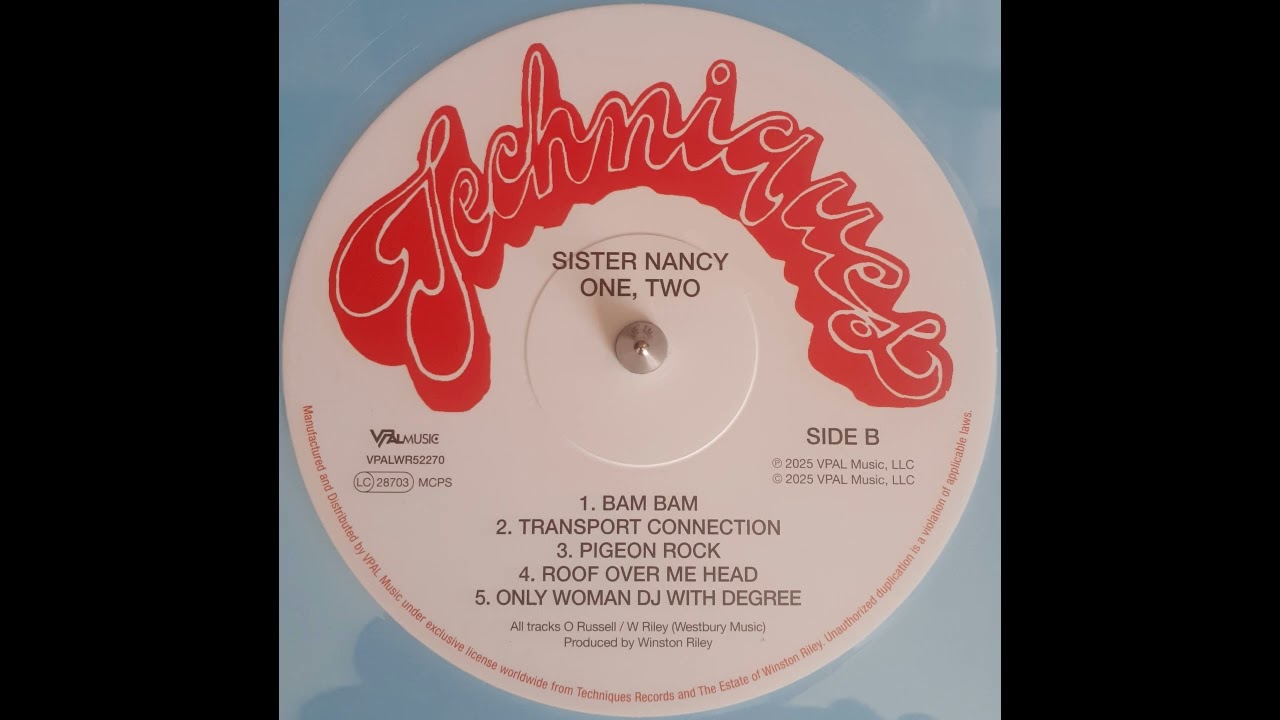 Sister Ruby Woman D.J. 7インチ レコード SISTER NANCY - Only Woman DJ With Degree - YouTube