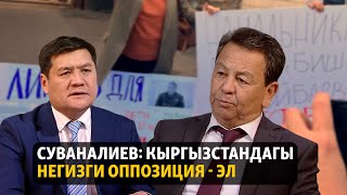 Суваналиев: Кыргызстандагы негизги оппозиция - эл