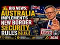 🚨✈️ AUSTRALIA BORDER CRACKDOWN 2026: Visa Holders Stopped, New Entry Rules Shock!