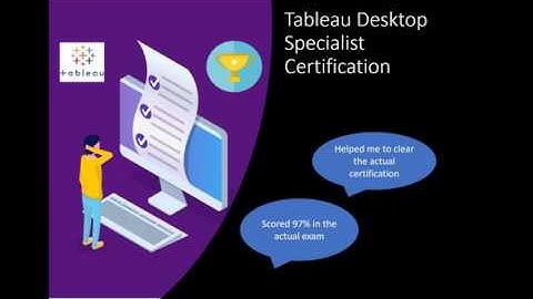 Tableau Desktop Specialist Certification Exam - Concepts | COUPON CODE for 4 Mock Preps