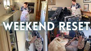 Weekend Reset / Homemaking / Baking / Laundry / Get ready for the week