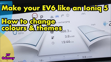 Kia EV6/Hyundai Ioniq 5 - How to change screen colour/theme