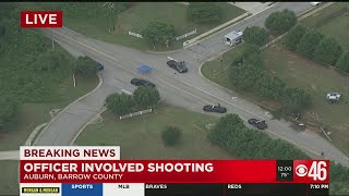 Suspect dead after officer-involved shooting in Auburn, GA