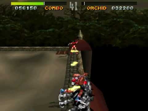 Killer Instinct (1994) - rooftop overlap glitch - Combo shadow rush through fireballs