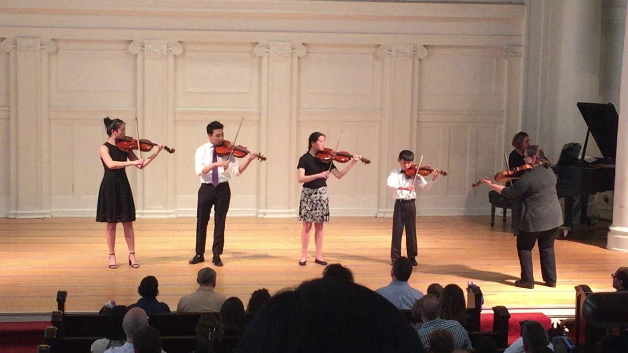 Viola Group Recital Concerto in G Major, Allegro by G. P. Telemann