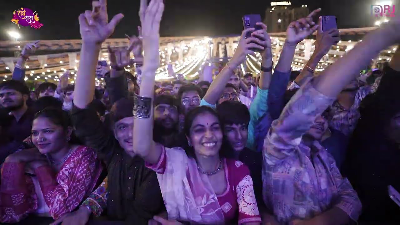 aghori muzik LIVE at Radhe Raas 2.0 | Best Garba Night in Ahmedabad 🔥
