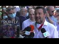 Italy: Salvini visits Milan park where reported rape took place